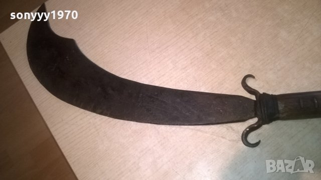 изковани в огъня-оръжие/кукри/меч/сабя-внос швеция-72см, снимка 5 - Колекции - 25533664
