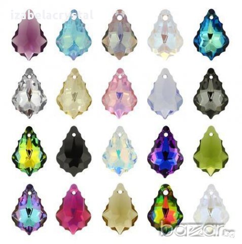 Комплект Сваровски "baroque" Crystals from SWAROVSKI ®, снимка 8 - Бижутерийни комплекти - 11359166