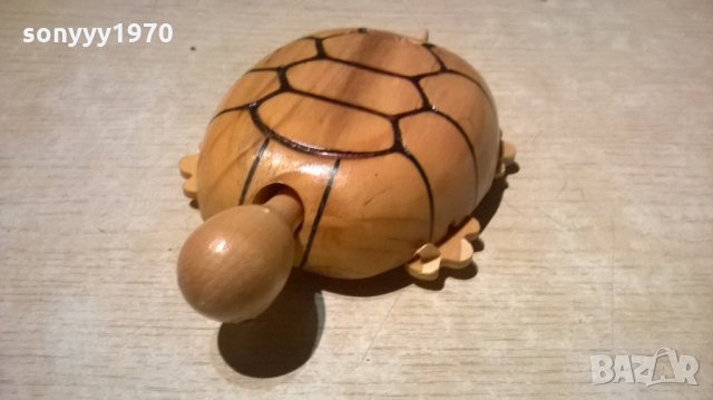 костенурка-дърво и механизъм-17х11х4см, снимка 5 - Колекции - 24220775