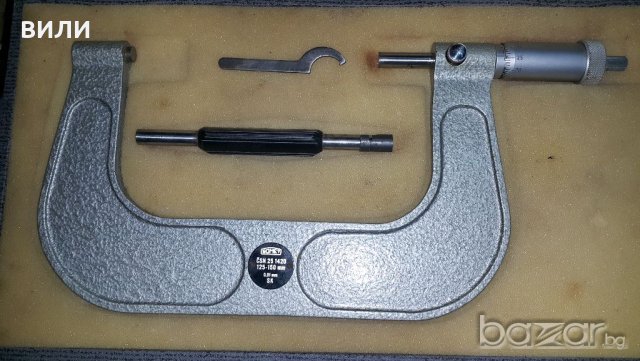 Микрометър 125-150мм Somet, снимка 2 - Други инструменти - 19631443