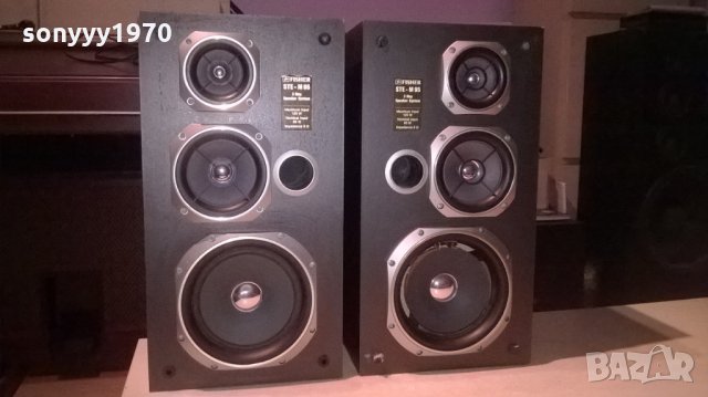 fisher ste-m95 3way 2x120w/8ohm-48х26х22см-внос швеицария, снимка 6 - Тонколони - 24091082
