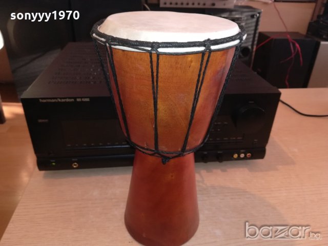 поръчана!!!красива тарамбука-дърво и кожа-30х16см, снимка 7 - Ударни инструменти - 20243101