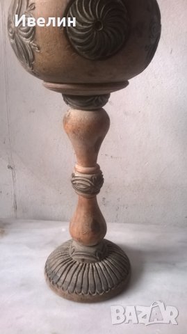 стара дървена купа, снимка 2 - Антикварни и старинни предмети - 23809804