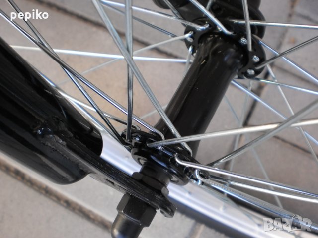 Продавам колела внос от Германия спортен юношески велосипед KIDS SIZE FICARIUS 24 цола преден аморти, снимка 17 - Велосипеди - 23724398