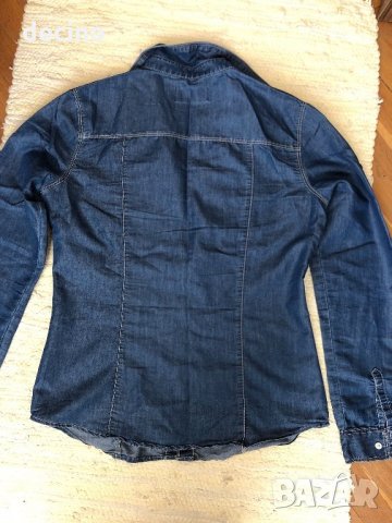 Дънкова риза, снимка 2 - Ризи - 25137503