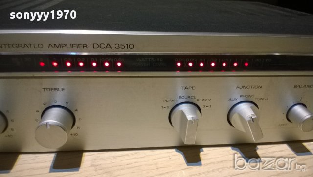 sanyo dca-3510-stereo amplifier-made in spain-внос швеицария, снимка 12 - Ресийвъри, усилватели, смесителни пултове - 10353212