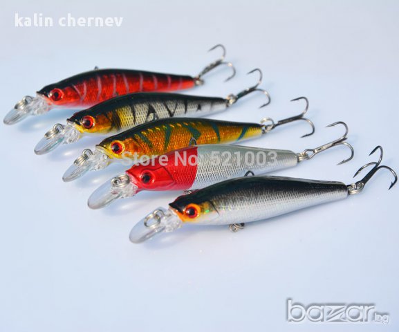 воблери 8.5см 8г 5цвята, снимка 11 - Такъми - 9521452