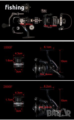 НОВО 2020 Макара FL Arer Pro 1000/2000/3000/4000/5000/6000, снимка 2 - Макари - 24605377