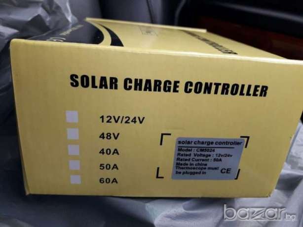 Контролер за соларни панели с дисплей - 30А - Нови!, снимка 8 - Други - 17649946