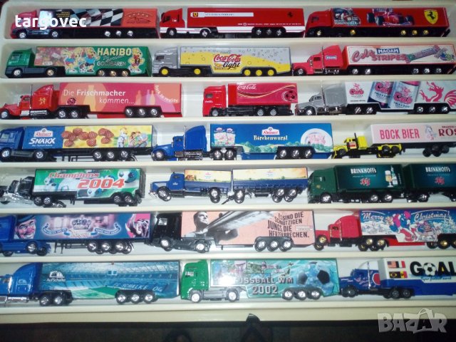 рекламни колички камиончета колекциа, снимка 1 - Колекции - 22403441
