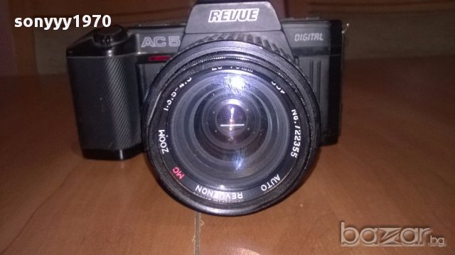 Revue-ac5 ретро фото с голям обектив-внос швеицария, снимка 12 - Фотоапарати - 14313909