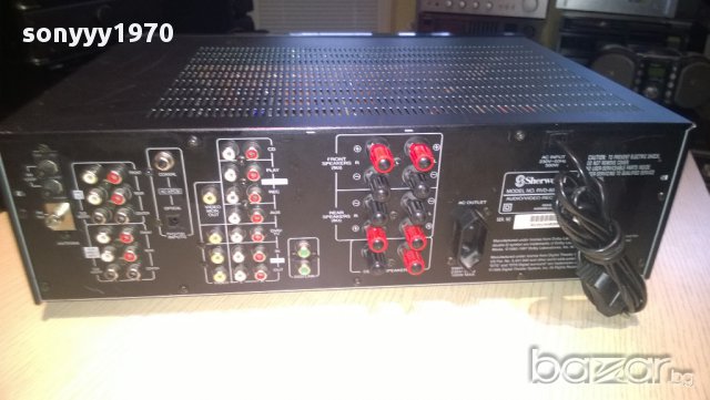 sherwood rvd-6095 rds-av receiver 500watts-от швеицария, снимка 12 - Ресийвъри, усилватели, смесителни пултове - 8788035