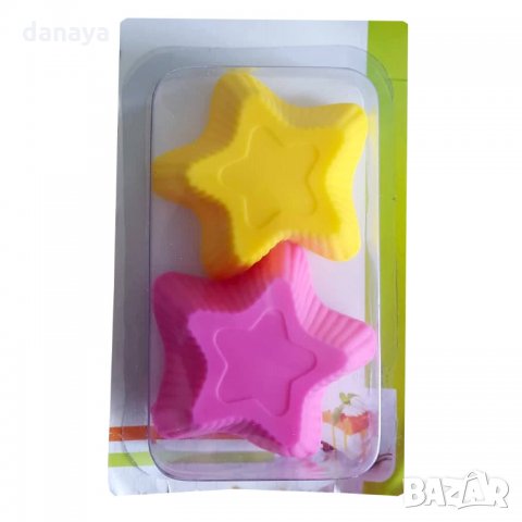 Силиконови форми за печене мини формички за мъфини различни модели, снимка 10 - Форми - 20630572