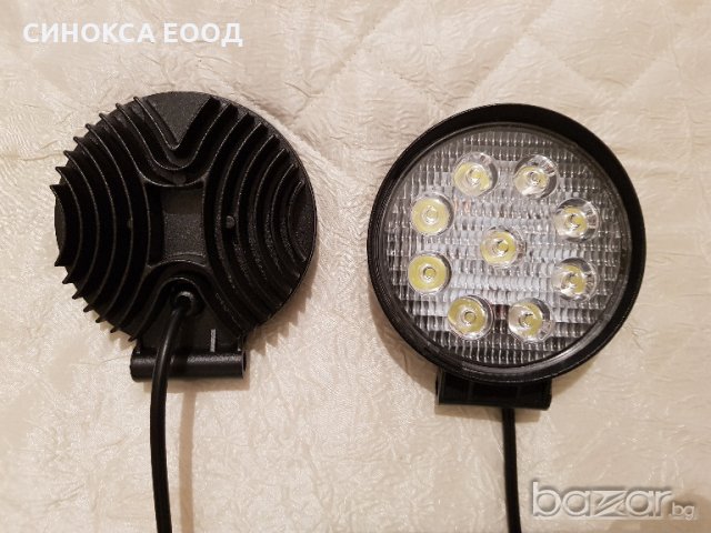 Допълнителни 27W LED фарове , 10-30 V , 2300LUM, снимка 7 - Аксесоари и консумативи - 20848874