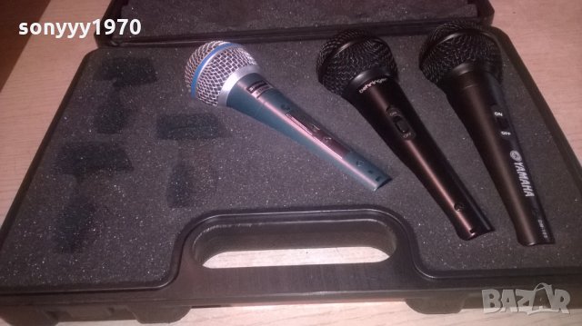 shure behringer yamaha-microphone-внос швеицария, снимка 10 - Микрофони - 25343286