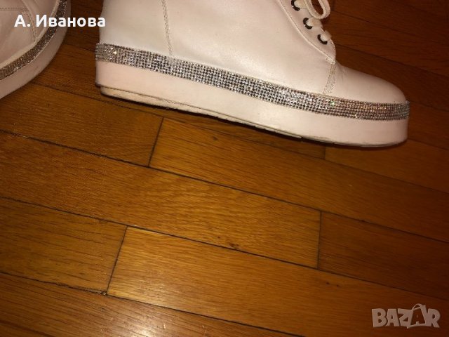 Дамски кецове естествена кожа Fabiano, снимка 7 - Кецове - 24238939