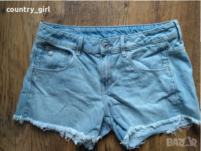 g-star arc mid short wmn - страхотни дамски дънкени панталони, снимка 7 - Къси панталони и бермуди - 24977910