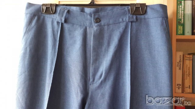 Мъжки нов панталон син цвят № 46-48, снимка 2 - Панталони - 16020120