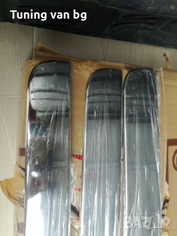 Хром лайсна заден номер Volkswagen transporter T5, снимка 3 - Аксесоари и консумативи - 24838517