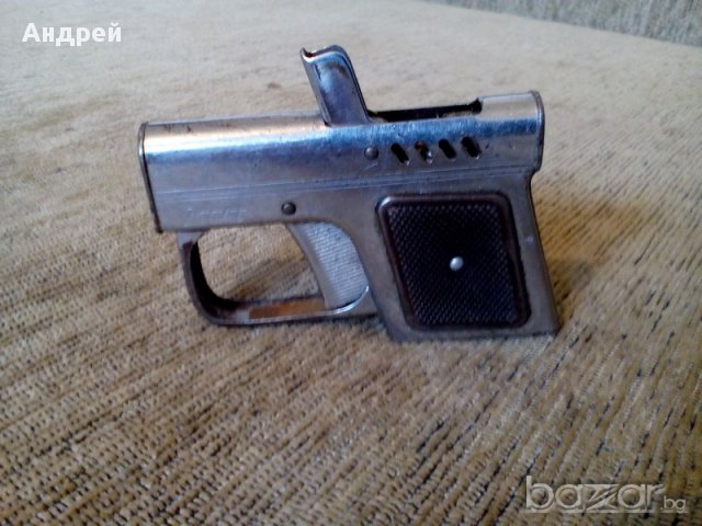 Стар пистолет запалка, снимка 2 - Антикварни и старинни предмети - 17622471
