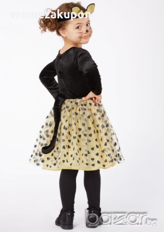 И специално за най-малките принцеси прекрасна рокля Коте с диадема, снимка 3 - Бебешки рокли - 20047519