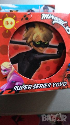 Светещо Йо-йо на Котарака и Калинката, снимка 2 - Кукли - 23844050