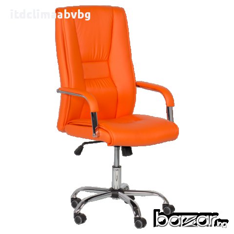 Президентски офис стол Пикасо 6500 - маслено зелено, снимка 2 - Столове за офис - 17762357