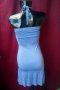 Светло лилава рокля бюстие от трико М, снимка 3