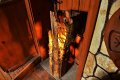 Уникална дървена лампа тип „Винтидж стил“ 4, снимка 7