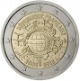 2 Евро монети (възпоменателни) емитирани 2012г(10-та годишнина от въвеждането на еврото), снимка 10