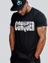 Fitness Mania! Мъжки тениски CONQUER ARNOLD - различни цветове! Бъди различен поръчай с твоя снимка!