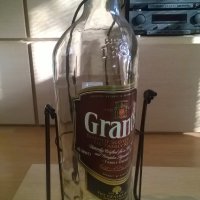 grants-4.5l-голяма бутилка от уиски-празна-55х20х20см, снимка 15 - Други - 24630757