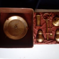 стар комплект бронзови прибори за подправки, снимка 1 - Антикварни и старинни предмети - 22065749
