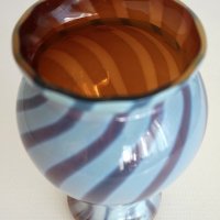 Оригинална вазичка от оловно стъкло, снимка 1 - Декорация за дома - 18977875