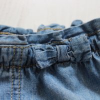 Дънкови летни панталони H&M, снимка 3 - Панталони и долнища за бебе - 25209815