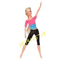 Кукла-гимнастичка/йога-30 см., снимка 2 - Кукли - 24851891