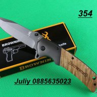 Сгъваем нож Browning 354, снимка 6 - Ножове - 14476771