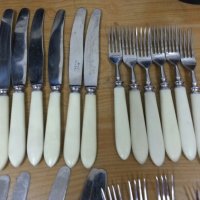  руски прибори за хранене ножове и вилици, снимка 3 - Антикварни и старинни предмети - 22669527