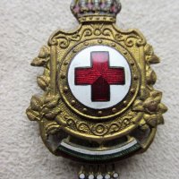 Царски на гръден знак - Червен кръст , снимка 4 - Антикварни и старинни предмети - 19388455