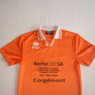 Errea,спортна оранжева тениска за момче, 146 см. , снимка 2 - Детски тениски и потници - 16383129