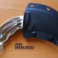 Карамбит с фиксирано острие Scorpion Claw / DERGSRINA, снимка 6 - Ножове - 11073427