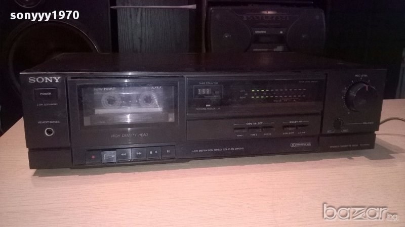 ПОРЪЧАН-Sony tc-fx110/deck made in japan-внос швеицария, снимка 1