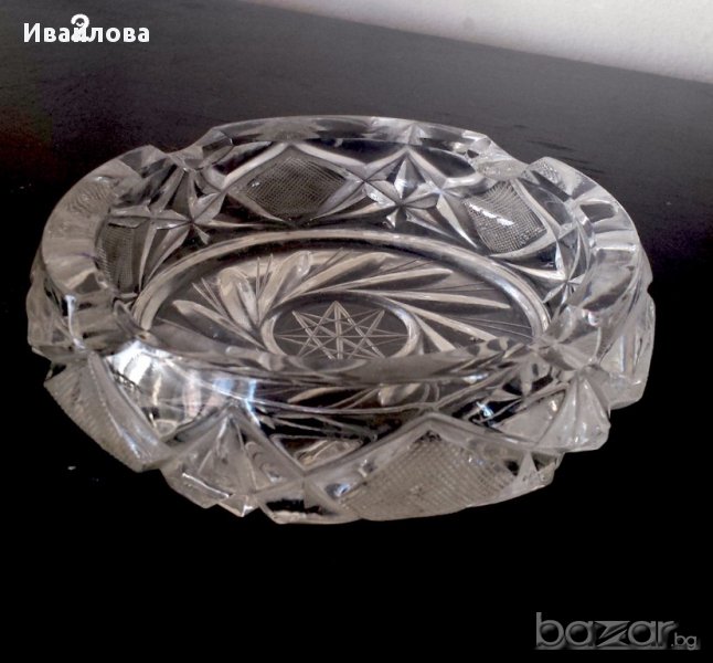 Кристални пепелници - Различни по форма и размери, снимка 1