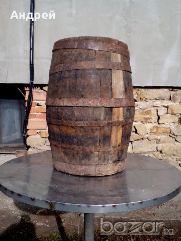 Старинно буре, снимка 3 - Антикварни и старинни предмети - 19852876