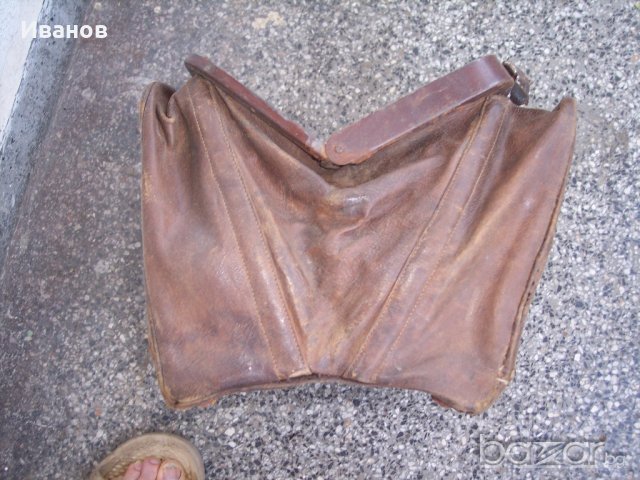 Стара кожена чанта-лекарска, за гурбет, продавам, снимка 6 - Чанти - 15484067