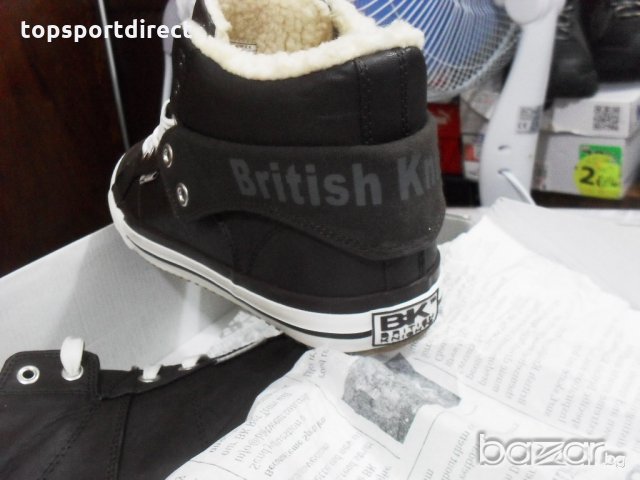 BK BritishKnights Fur спортни кожени кецове/каракул внос Англия, снимка 5 - Кецове - 20433934