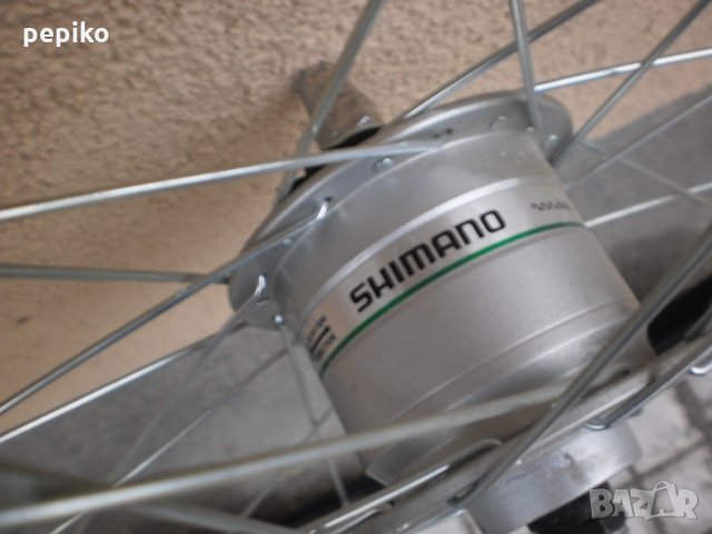 	Продавам колела внос от Германия двойностенна усилена капла с динамо главина 26 цола SHIMANO DH-3N3, снимка 11 - Части за велосипеди - 23465269