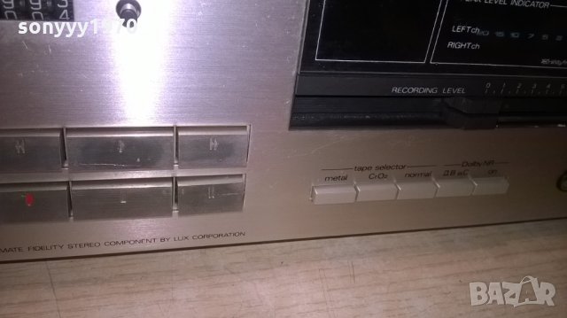 luxman k-210 deck-made in japan-внос швеицария, снимка 8 - Декове - 25115060