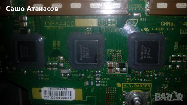 Panasonic TH-42PX8ES с дефектен панел ,LSJB1260-2 ,TNPA4400 ,TNPA4399 ,TNPA4393 ,TNPA4394, снимка 13 - Части и Платки - 23287278