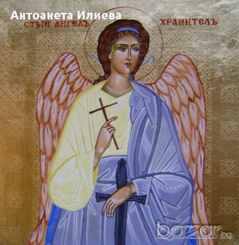 Икона Св. Арх. Михаил, снимка 11 - Икони - 12954028